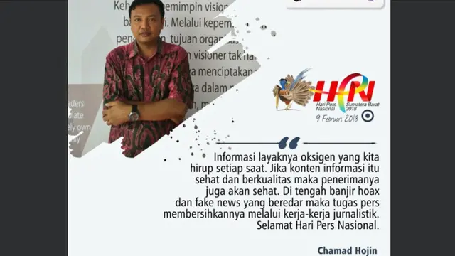 Hari Pers Nasional, Begini Doa dan Harapan Insan Pers Indonesia
