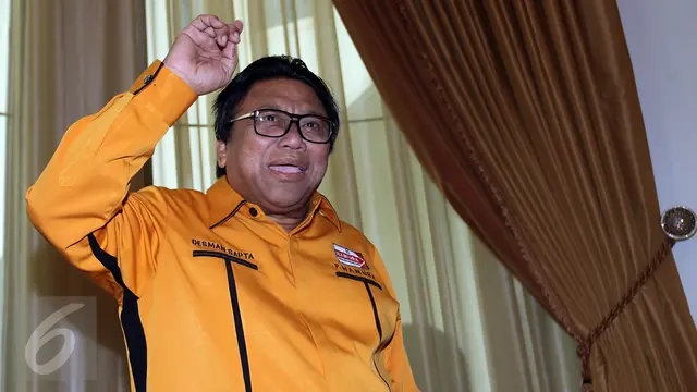 20161222- Oesman Sapta Resmi Gantikan Wiranto sebagai Ketum Hanura-Jakarta- Johan Tallo