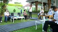 Bupati Ipuk Banyuawangi Fiestandani bertemu asosiasi dunia usaha. (Foto:Dok.Pemkab Banyuwangi)