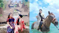 Potret Shandy Purnamasari Saat Liburan ke Nihi Sumba, Tampil Menawan Dengan Hijab. (Sumber: Instagram/shandypurnamasari)