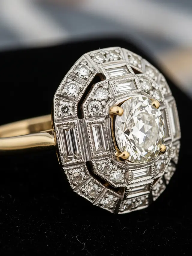 Model Cincin Emas buat Tunangan (Image By Gemini AI)