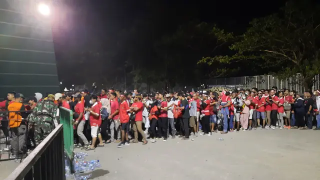 Suporter Timnas Indonesia U-20