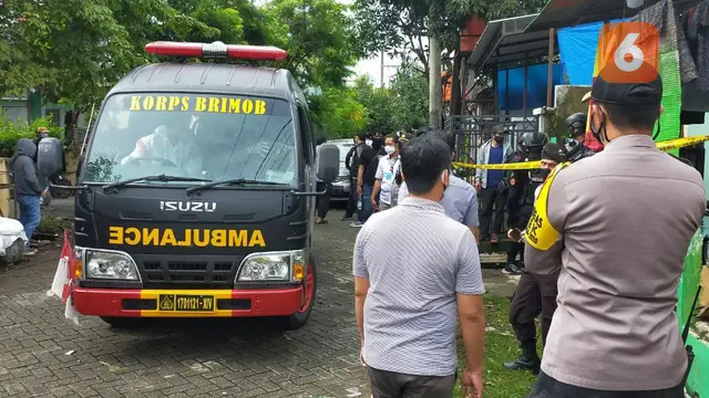 Densus 88 tembak mati dua terduga teroris di Makassar (Liputan6.com/Fauzan)