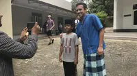 Perjumpaan Egy Maulana dengan Bocah Blasteran Myanmar-Indonesia
