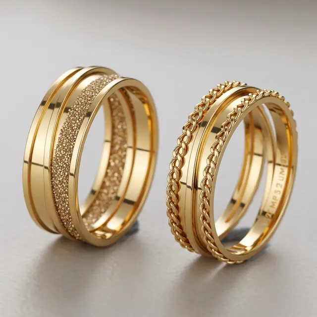 Model Cincin Nikah 2 Gram (Image by Gemini AI)