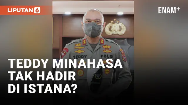 Irjen Teddy Minahasa Absen saat Dipangil Jokowi