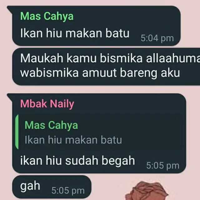 6 Chat Berbalas Pantun Kocak Ini Ujungnya Bikin Jengkel