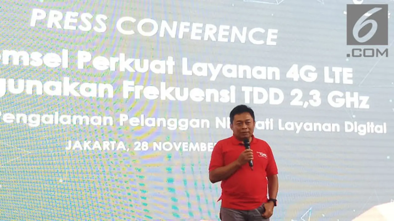 Dirut Telkomsel Ririek Adriansyah