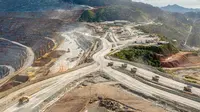 Perusahaan tambang tembaga dan emas, PT Amman Mineral Nusa Tenggara (AMMAN), memasuki babak baru penambangan Fase 8 di Tambang Batu Hijau, menyusul selesainya Fase 7 di akhir 2024. Dok Amman