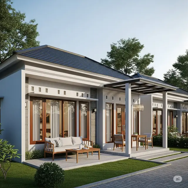 Rumah Sederhana Impian. Foto: Gemini