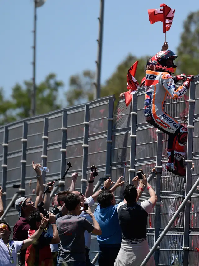 Kemenangan Marc Marquez di MotoGP Spanyol