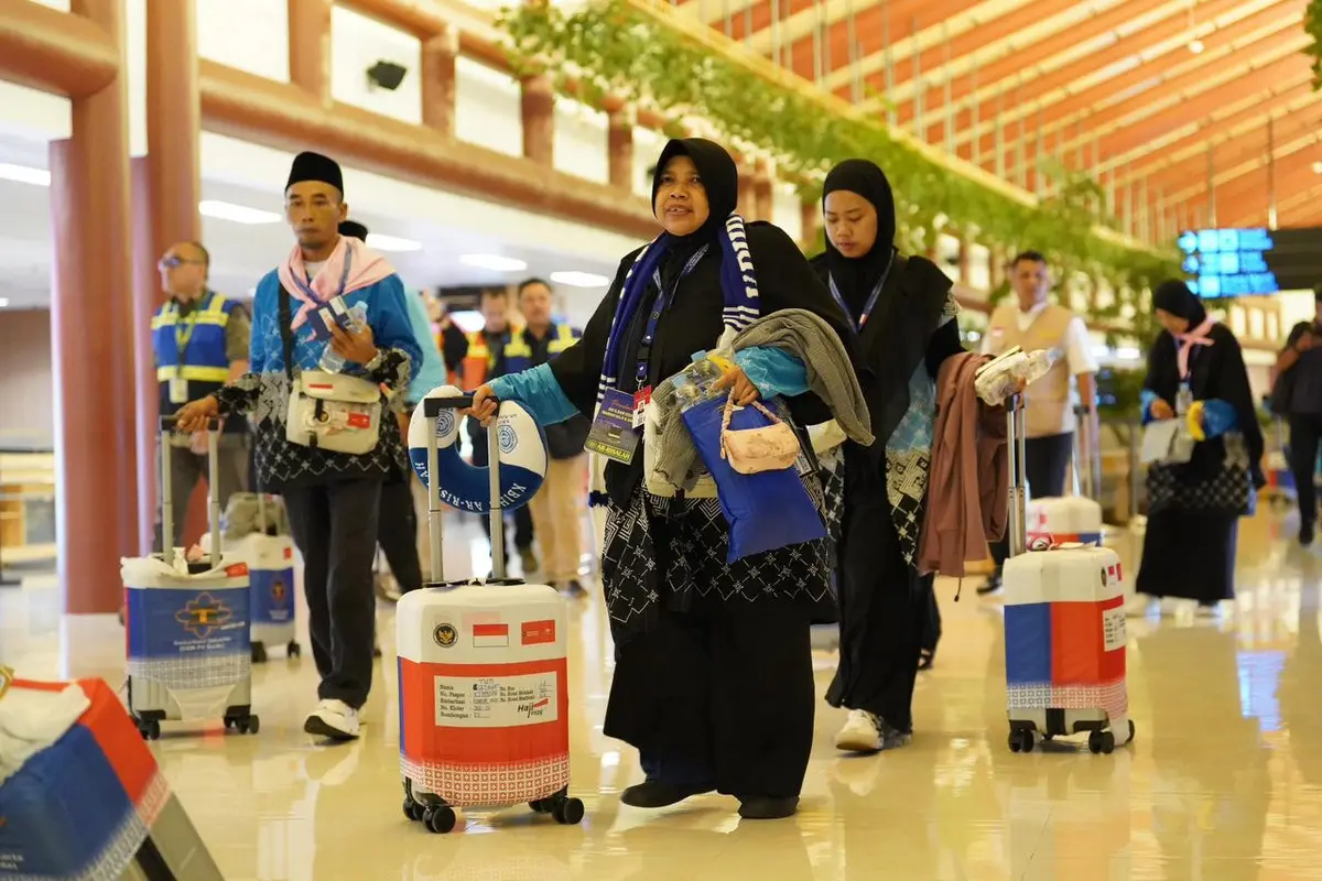 Hari Ini, 1 Juni 2026 2 Kloter Pertama Jemaah Haji Tiba di Bandara Soekarno-Hatta