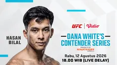 Streaming UFC - Dana White’s Contender Series: Duel Antara Petarung Indonesia vs India di Vidio