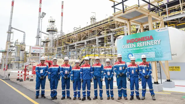 Wakil Presiden, Gibran Rakabuming Raka mengunjungi Pertamina Patra Niaga Kilang Cilacap pada Senin, (26/10/2026).(Foto: Pertamina Patra Niaga)