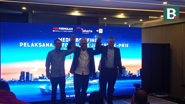 Konferensi Pers Formula E Jakarta