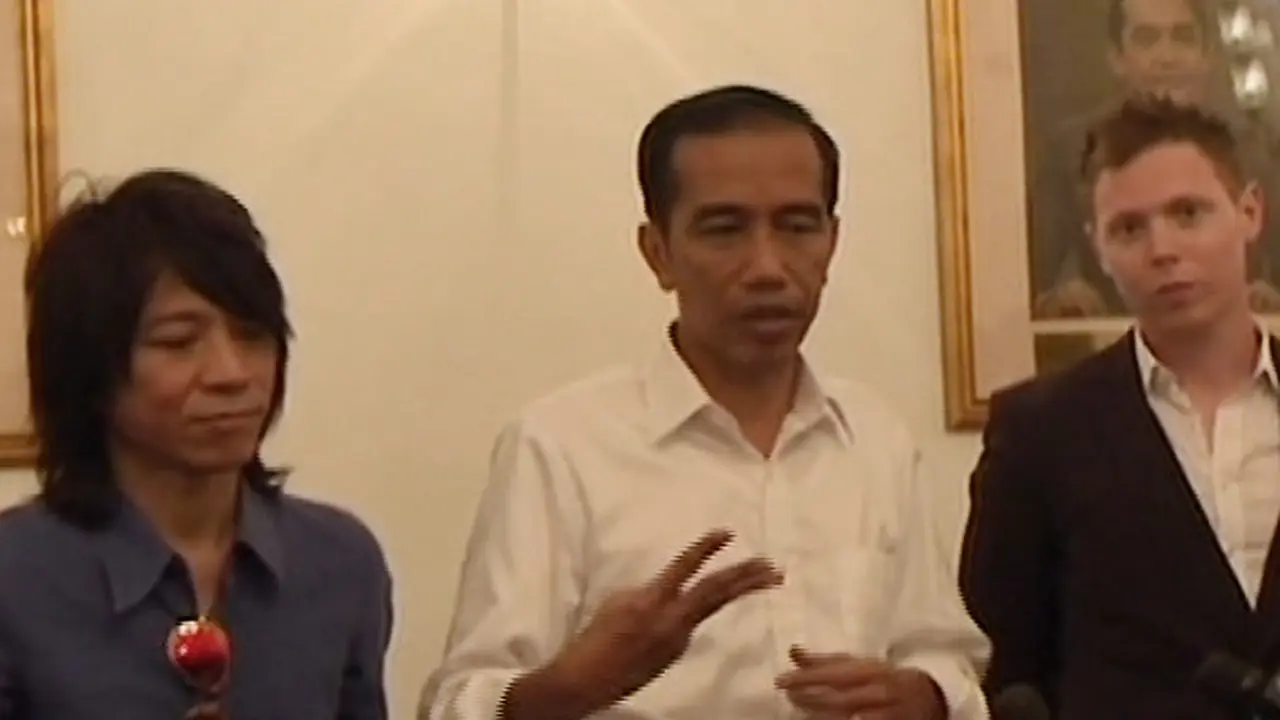 Arkana-Slank Temui Jokowi