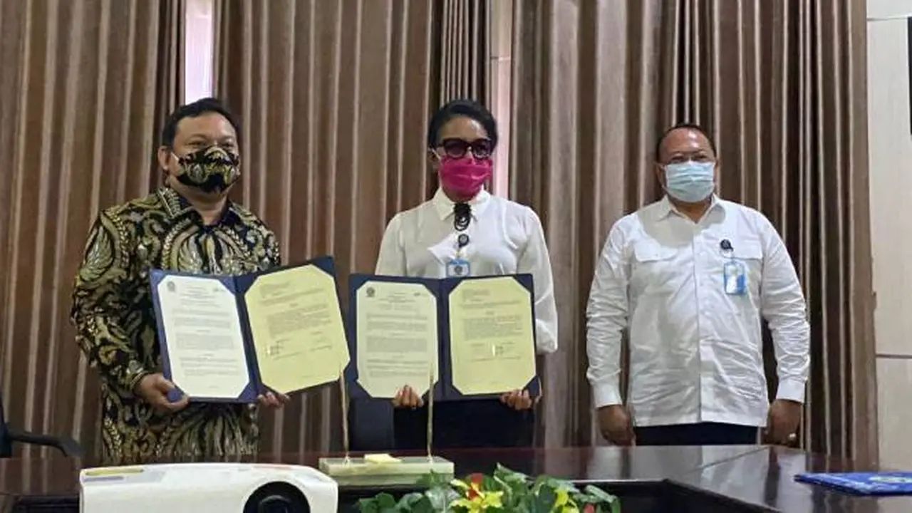 PANDI dan Universitas Udayana Tandatangani MoU Terkait Digitalisasi Aksara Bali. Dok: PANDI