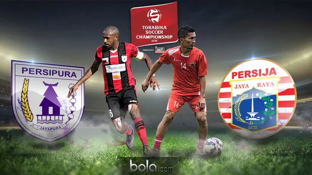 Ilustrasi Persipura Jayapura vs Persija Jakarta