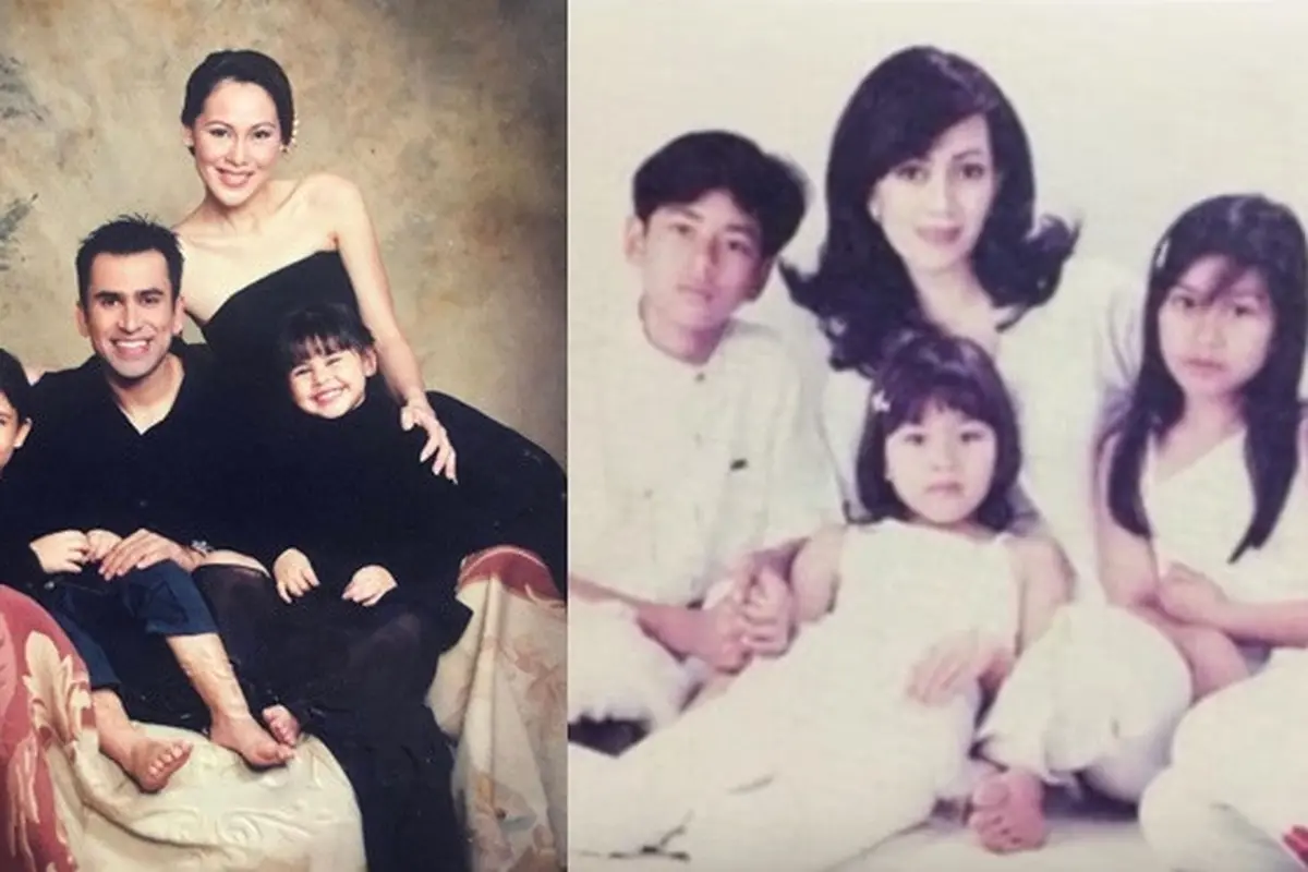 Potret Lawas 6 Selebriti dengan Keluarga, Paras Maudy Ayunda Mirip Ibunda