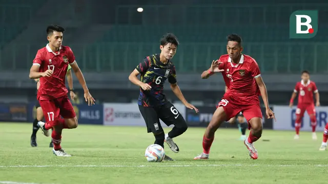 Timnas Indonesia U-17 vs Timnas Korea Selatan U-17