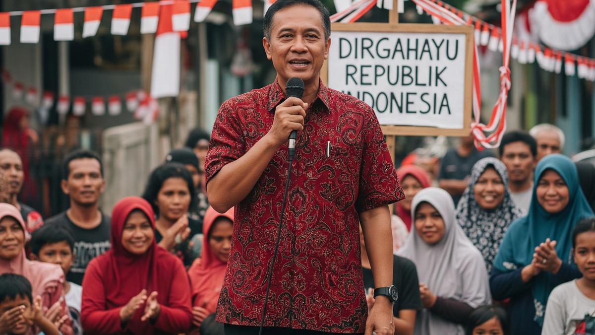 5 Contoh Sambutan Ketua RT 17 Agustus Singkat, Padat, dan Penuh Semangat
