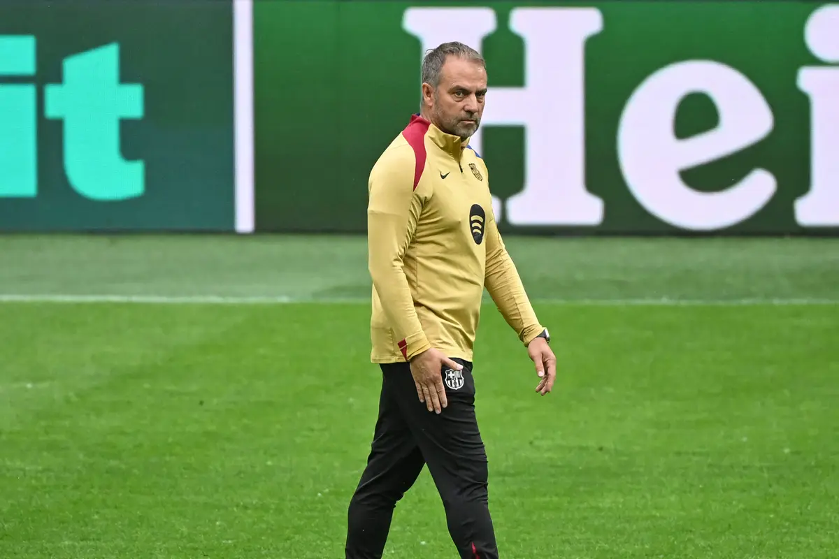 Foto: Persiapan Lamine Yamal dan Kolega Jelang Laga Leg 2 Semifinal Liga Champions, Barcelona Punya Pengalaman Buruk di Milan