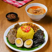 Ilustrasi nasi kuning. (Copyright Pexels/Eko Saputra)