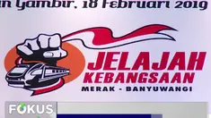 Kegiatan akan berlangsung mulai 18 hingga 22 Februari 2019 dengan menggunakan kereta api mulai dari Merak menuju Banyuwangi.