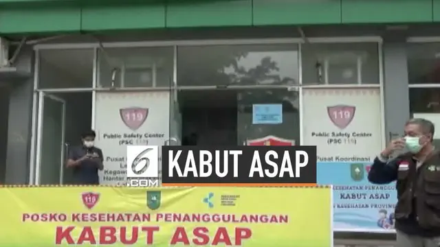 Pemerintah Provinsi Riiau mendirikan posko bencana kabut asap di Pekanbaru. Pendirian posko karena mulai banyak warga yang terserang penyakit ISPA dan iritasi mata dan kulit.
