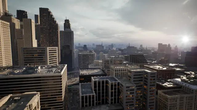 City Sample Unreal Engine 5 (Dok. Epic Games)