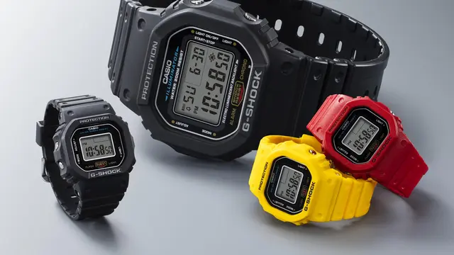 Casio Rilis Jam Tangan Baru Sekecil Cincin, G-SHOCK DWN-5600 Tetap Tahan Guncangan & Air 200 Meter