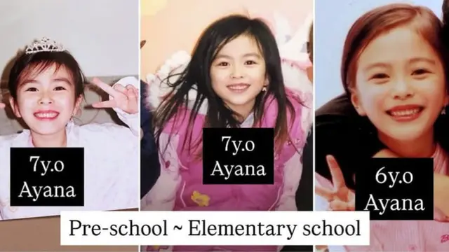 Potret Masa Kecil Ayana Jihye Moon. (instagram/xolovelyayana)
