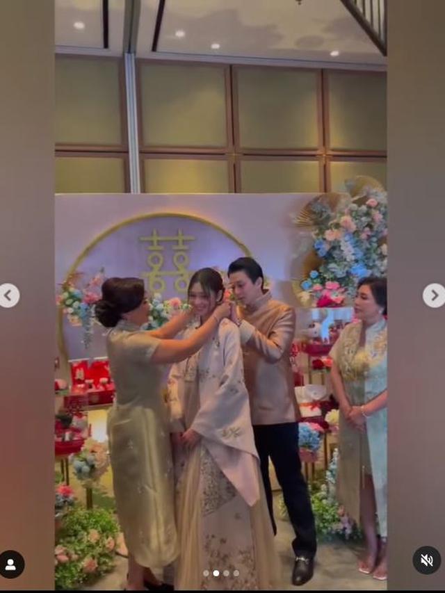 6 Momen Lamaran Jessica Veranda Eks JKT48, Pakai Prosesi Adat Tionghoa