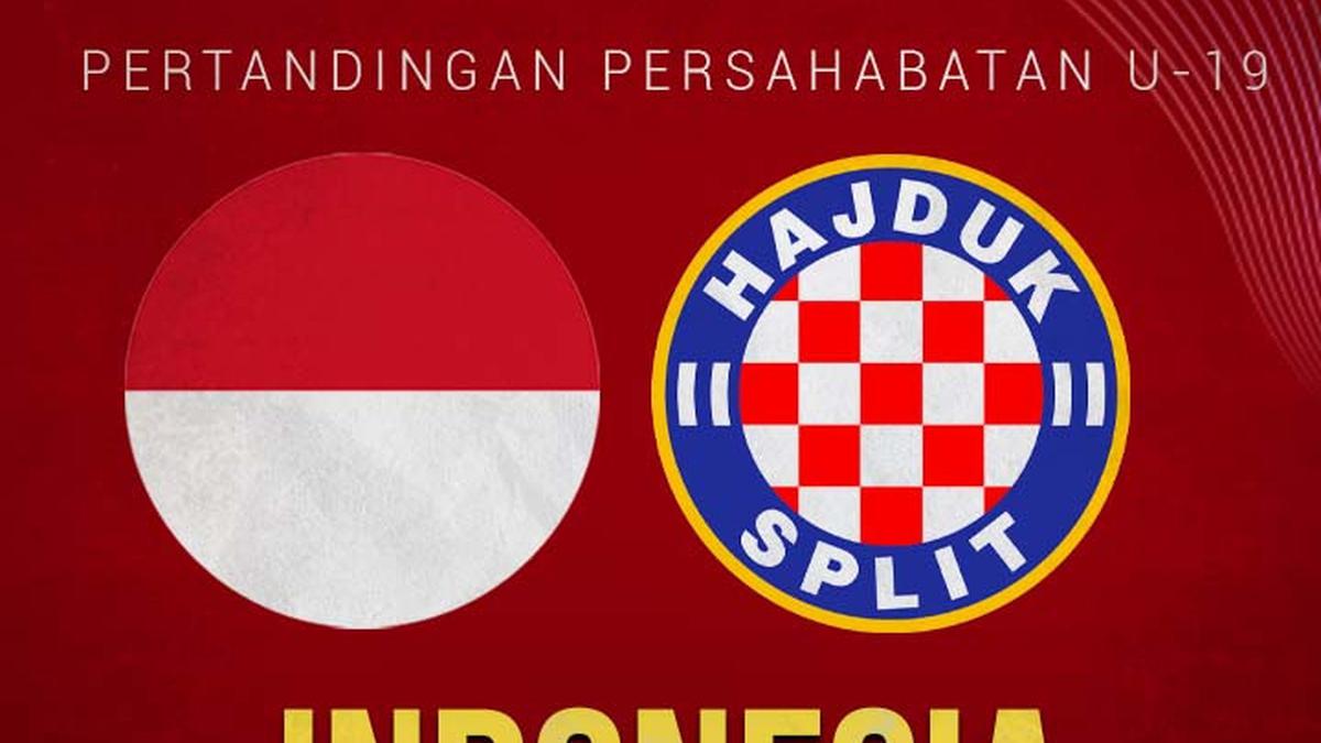 Susunan Pemain Timnas U-19 vs Hajduk Split U-19: Pemain Keturunan Debut