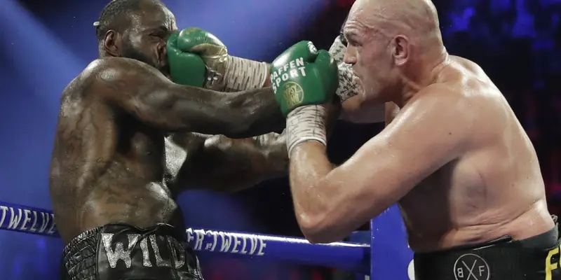 Hajar Deontay Wilder, Tyson Fury Rebut Gelar WBC