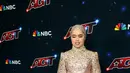 Putri Ariani menghadiri karpet merah untuk "America's Got Talent" Season 18 Live Show di Hotel Dena pada tanggal 5 September 2023 di Pasadena, California. (Monica Schipper/Getty Images North America/Getty Images via AFP)