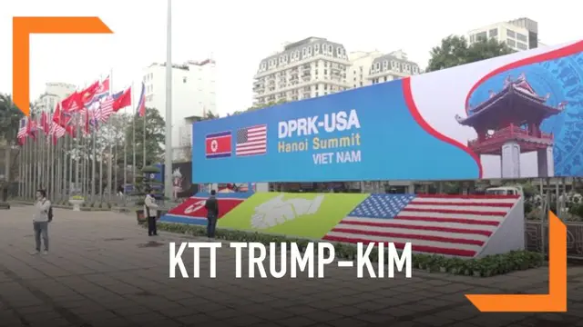 Persiapan akhir pertemuan antara Donald Trump dan Kim Jong-un terus dilakukan. Kedua kepala negara dijadwalkan tiba di Vietnam hari ini.
