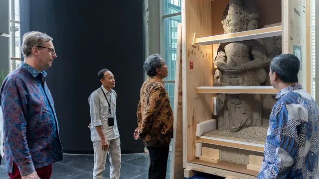 Arca Brahma dan Sebagian Artefak dari Perang Puputan Bali Akhirnya Pulang ke Indonesia