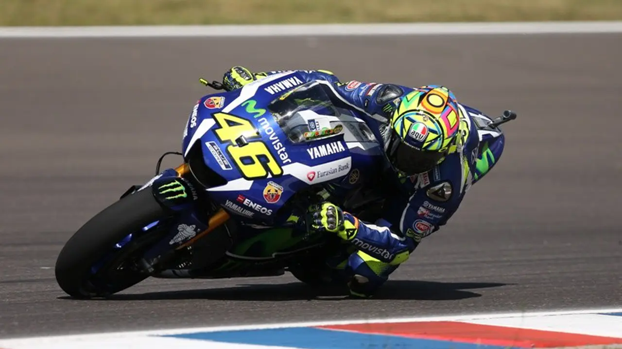 MotoGP Argentina: Yamaha Jeblok di FP2, Rossi Salahkan Trek Kotor