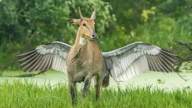 Pegasus, the Flying Horse by Jagdeep Rajput, 2010