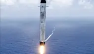 China Sukses Daratkan Roket Reusable Pakai Jaring Raksasa di Laut