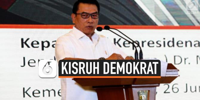 VIDEO: Jawab Tudingan AHY, Moeldoko Sebut Jangan Seret Jokowi