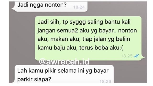 5 Chat Ajak Jalan Gebetan Ini Penuh Drama, Bikin Geregetan