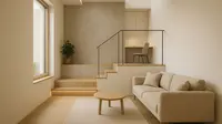 9 Model Rumah Kecil 4x6 Meter dengan Konsep Split Level, Inspirasi Estetik untuk Hunian Mungil