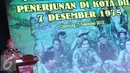 Menkopolhukam, Jenderal TNI (Purn) Luhut B Pandjaitan memberikan pidato kenangan 40 tahun Penerjunan di Kota Dili di Mako Kopassus, Jakarta, Senin (7/12/2015). Peringatan dihadiri sejumlah purnawirawan tim penerjunan. (Liputan6.com/Helmi Fithriansyah)