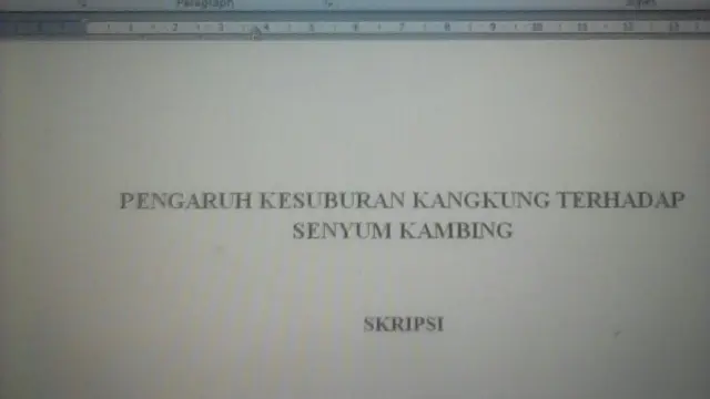 6 Judul Skripsi Ini Nyelenehnya Sukses Bikin Penasaran