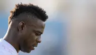 Mario Balotelli saat memperkuat klub Swiss, FC Sion. (Fabrice COFFRINI / AFP)