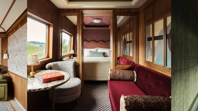Kereta Sleeper The Britannic Explorer, A Belmond Train, UK. Dok. The Britannic Explorer