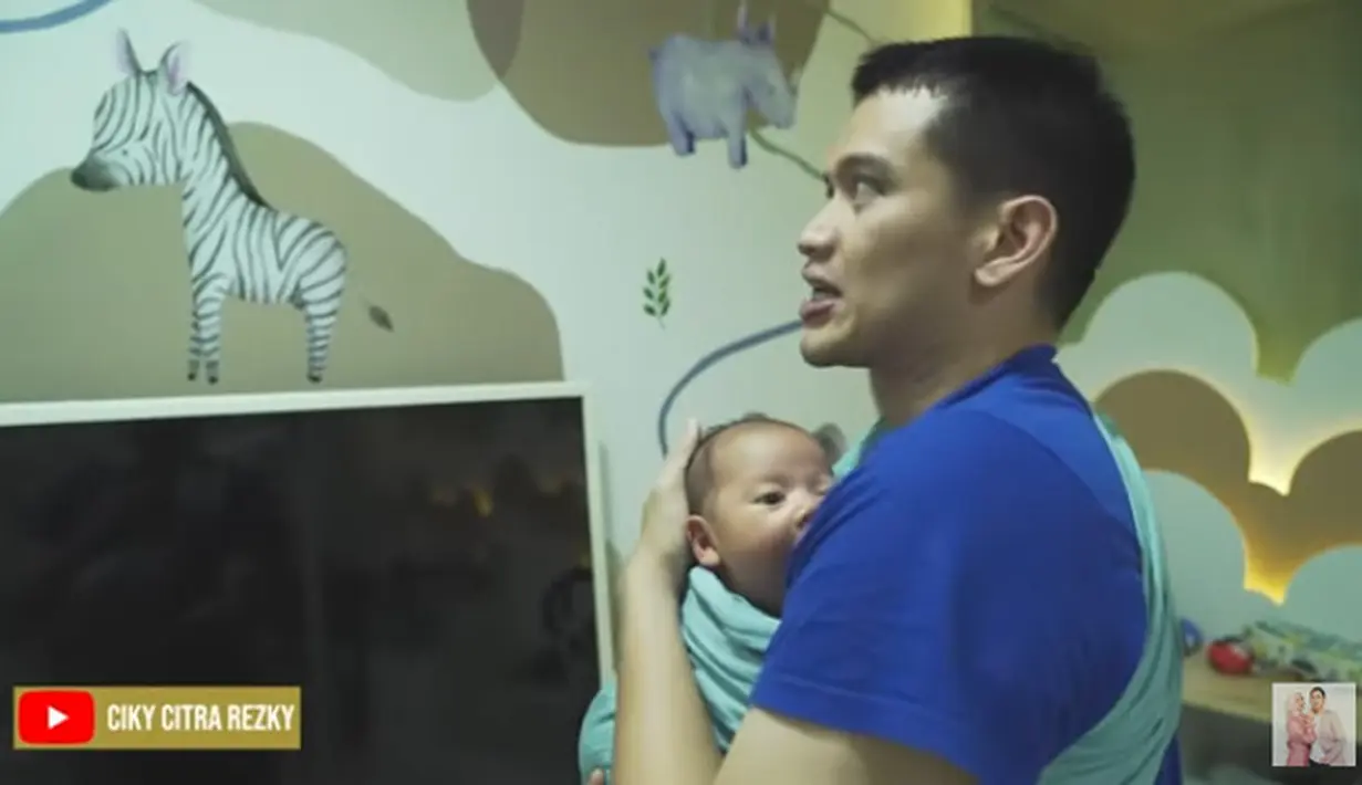 Kamar Anak Citra Kirana dan Rezky Aditya (Youtube/Ciky Citra Rezky)