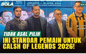 Promotor Clash of Legends 2026 mengungkap kriteria pemilihan pemain, mulai dari eks Real Madrid, peraih Ballon d’Or, hingga legenda berprestasi, demi menghadirkan laga berkualitas di GBK, 18 April.